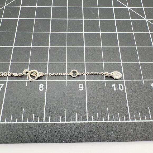 Anna Beck Classic Necklace 18k Gold Plated Sterling Silver Reversible 16-18" - Picture 7 of 8